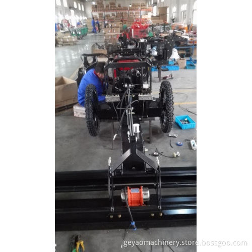 Construction fully hydraulic 4 wheel ride-on  concrete laser screed
